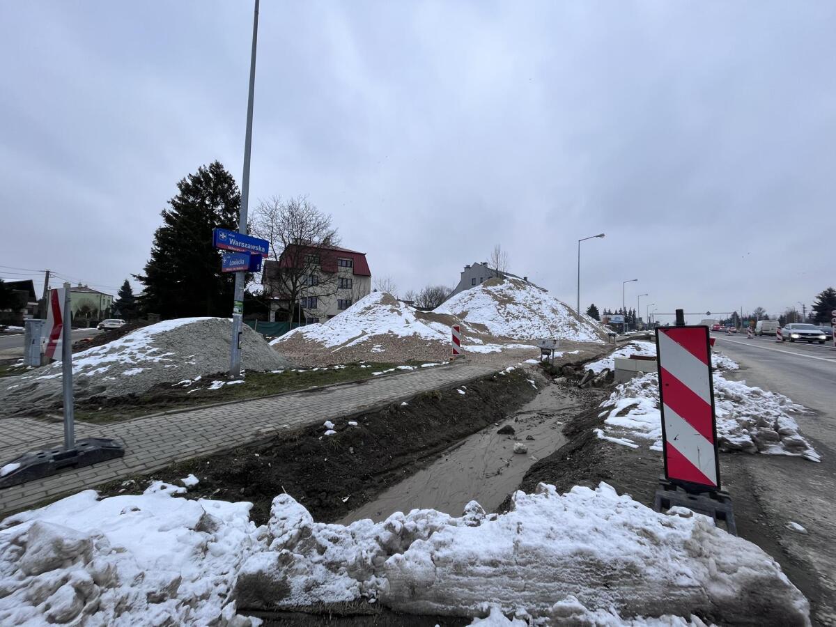 Rozbudowa ul. Warszawskiej [styczeń 2023]